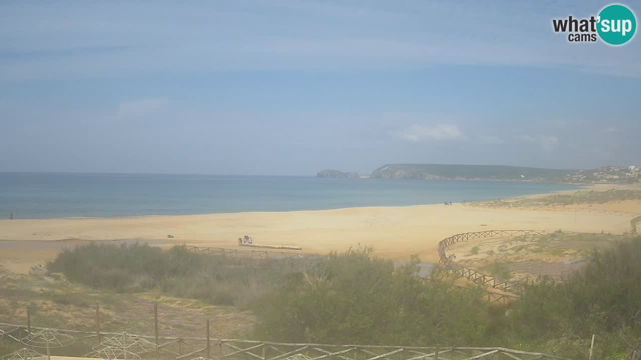 Webcam Torre dei Corsari – Liveblick auf den Strand von Punta Usai