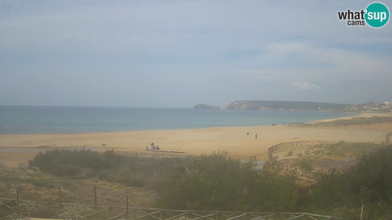Webcam Torre dei Corsari – Liveblick auf den Strand von Punta Usai