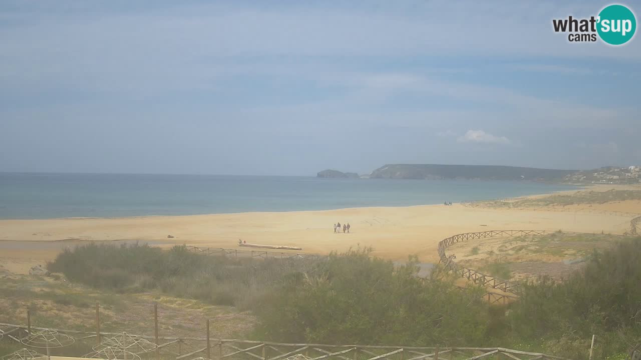 Webcam Torre dei Corsari – Live Beach View from Punta Usai