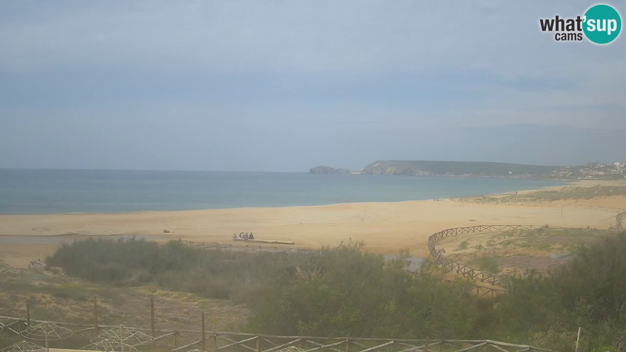 Webcam Torre dei Corsari – Liveblick auf den Strand von Punta Usai