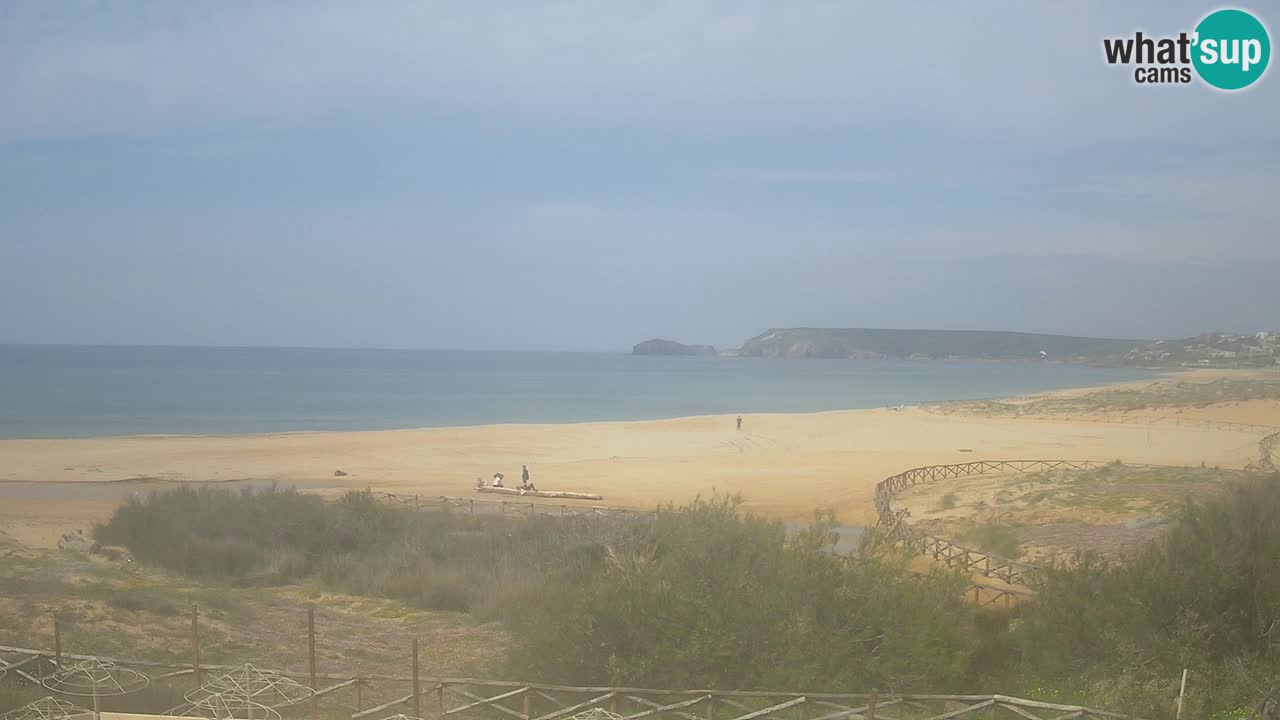 Webcam Torre dei Corsari – Liveblick auf den Strand von Punta Usai