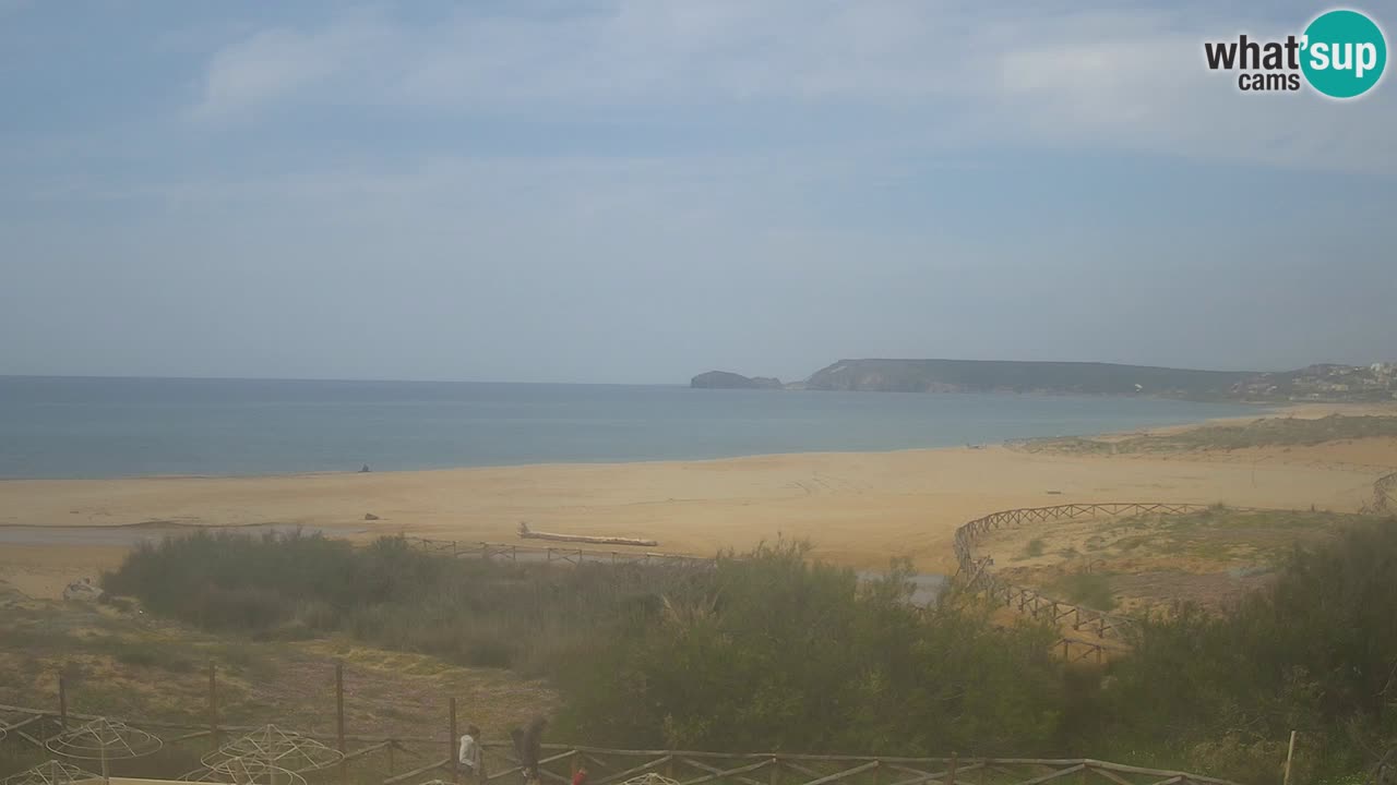Webcam Torre dei Corsari – Liveblick auf den Strand von Punta Usai