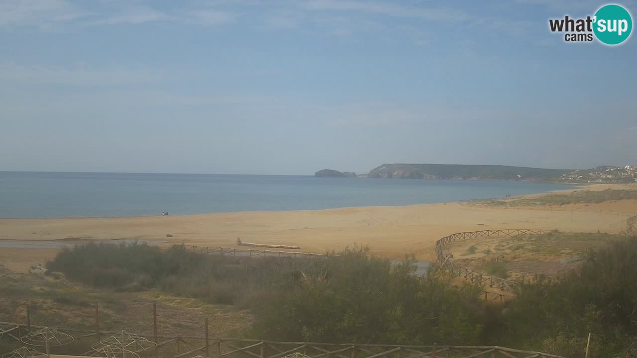 Webcam Torre dei Corsari – Live Beach View from Punta Usai