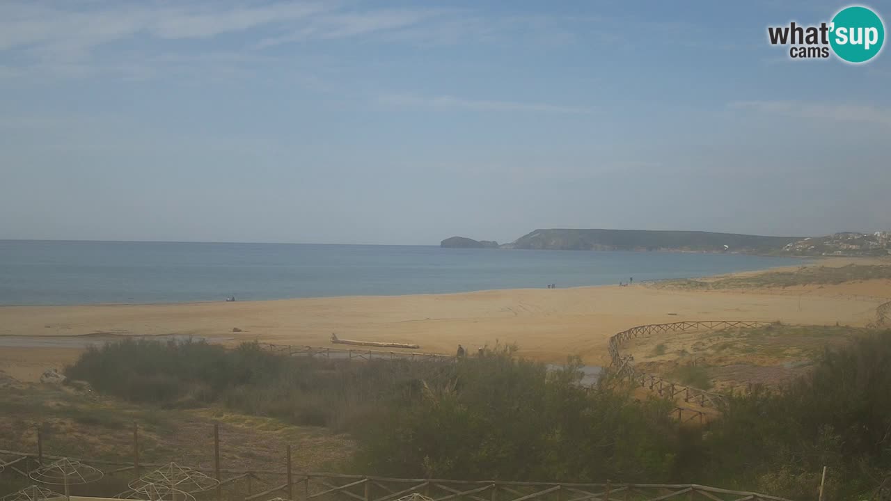 Webcam Torre dei Corsari – Live Beach View from Punta Usai
