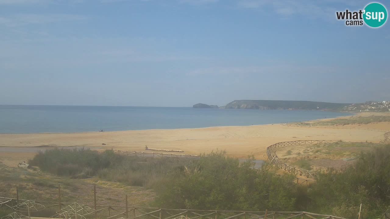 Webcam Torre dei Corsari – Vue en direct sur la plage depuis Punta Usai
