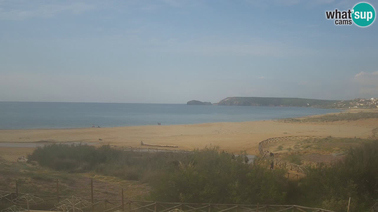 Webcam Torre dei Corsari – Liveblick auf den Strand von Punta Usai