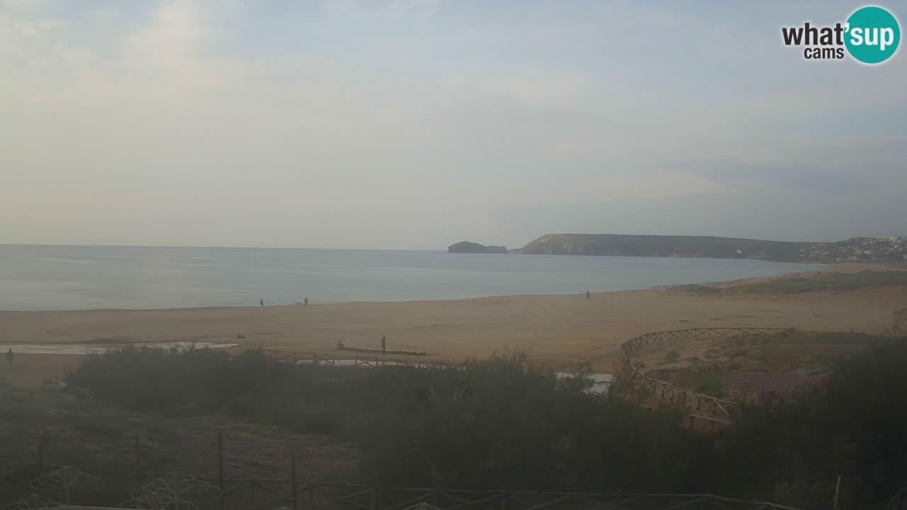 Webcam Torre dei Corsari – Liveblick auf den Strand von Punta Usai