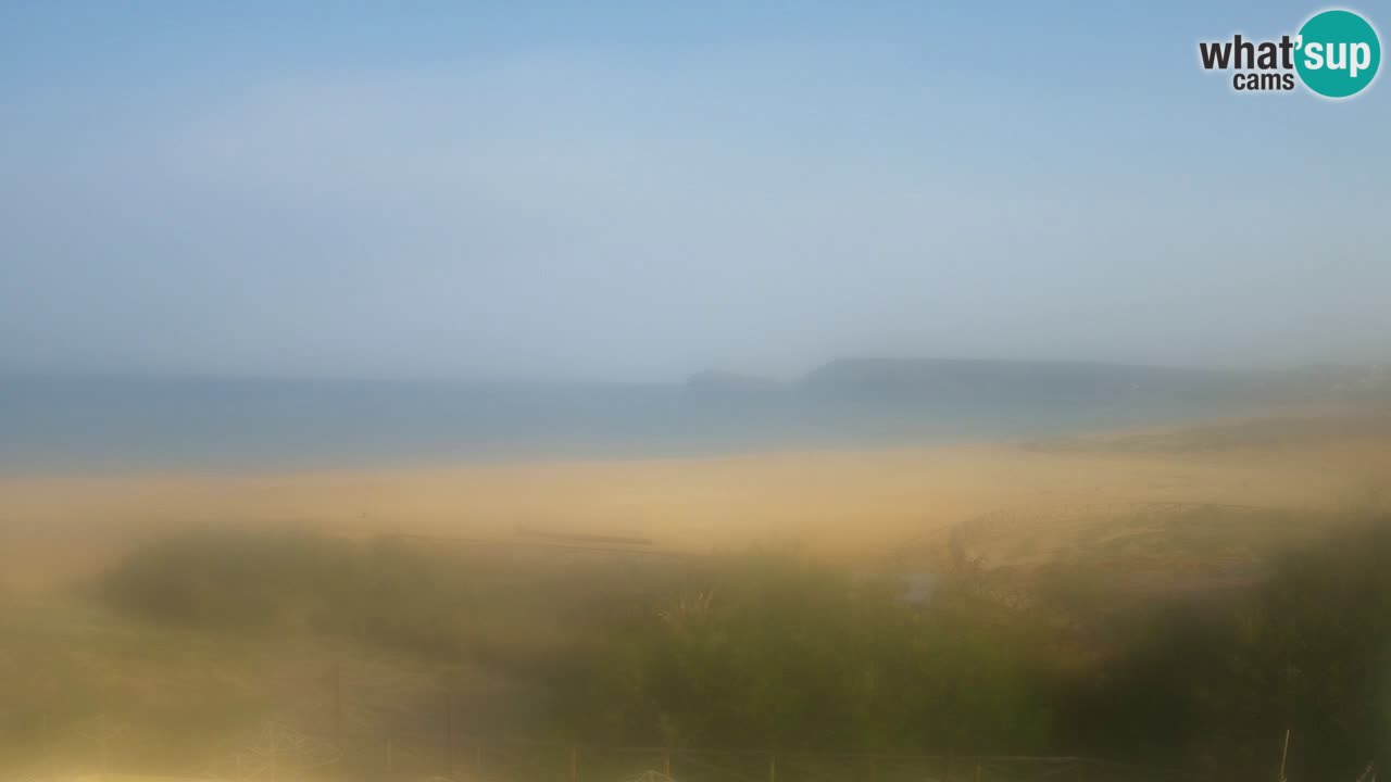 Webcam Torre dei Corsari – Liveblick auf den Strand von Punta Usai