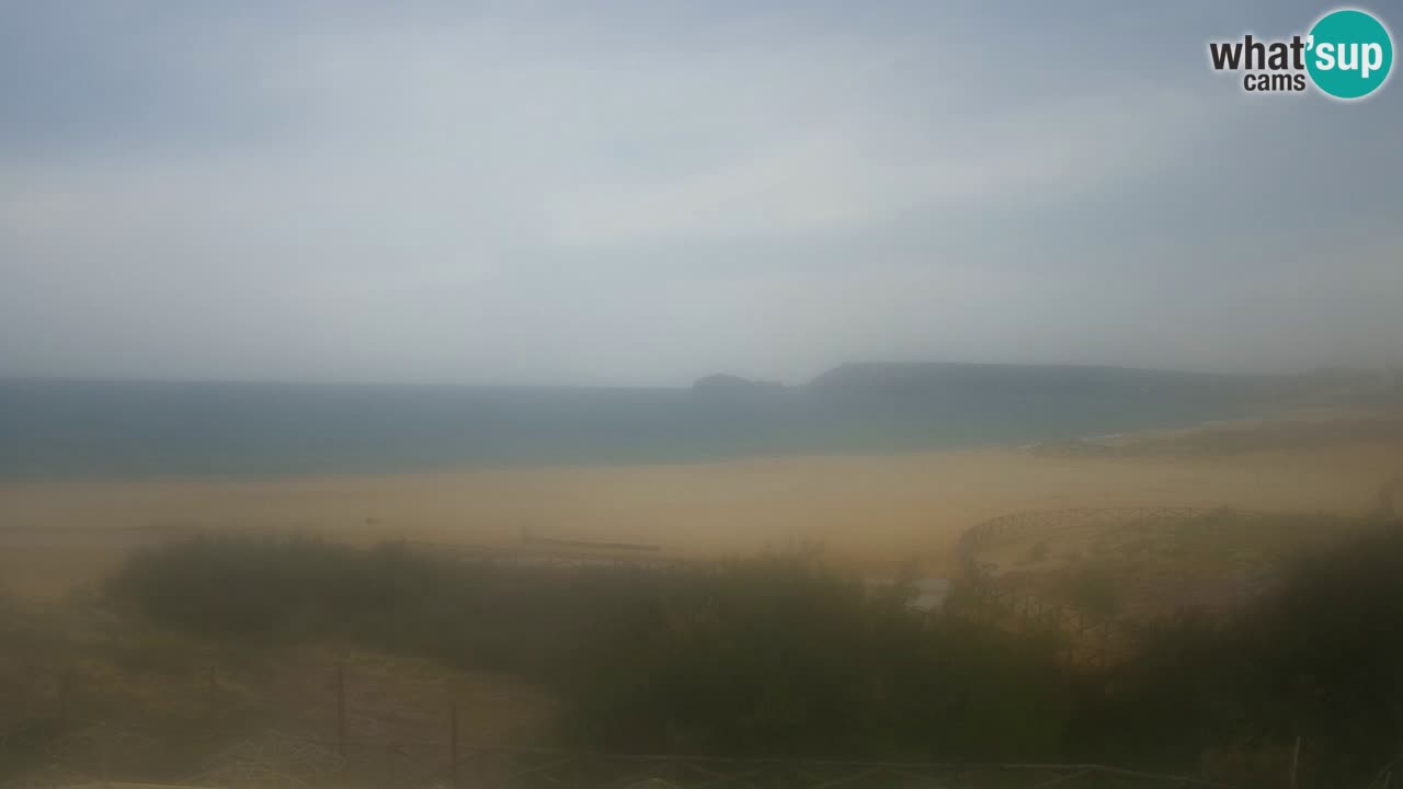 Webcam Torre dei Corsari – Vue en direct sur la plage depuis Punta Usai