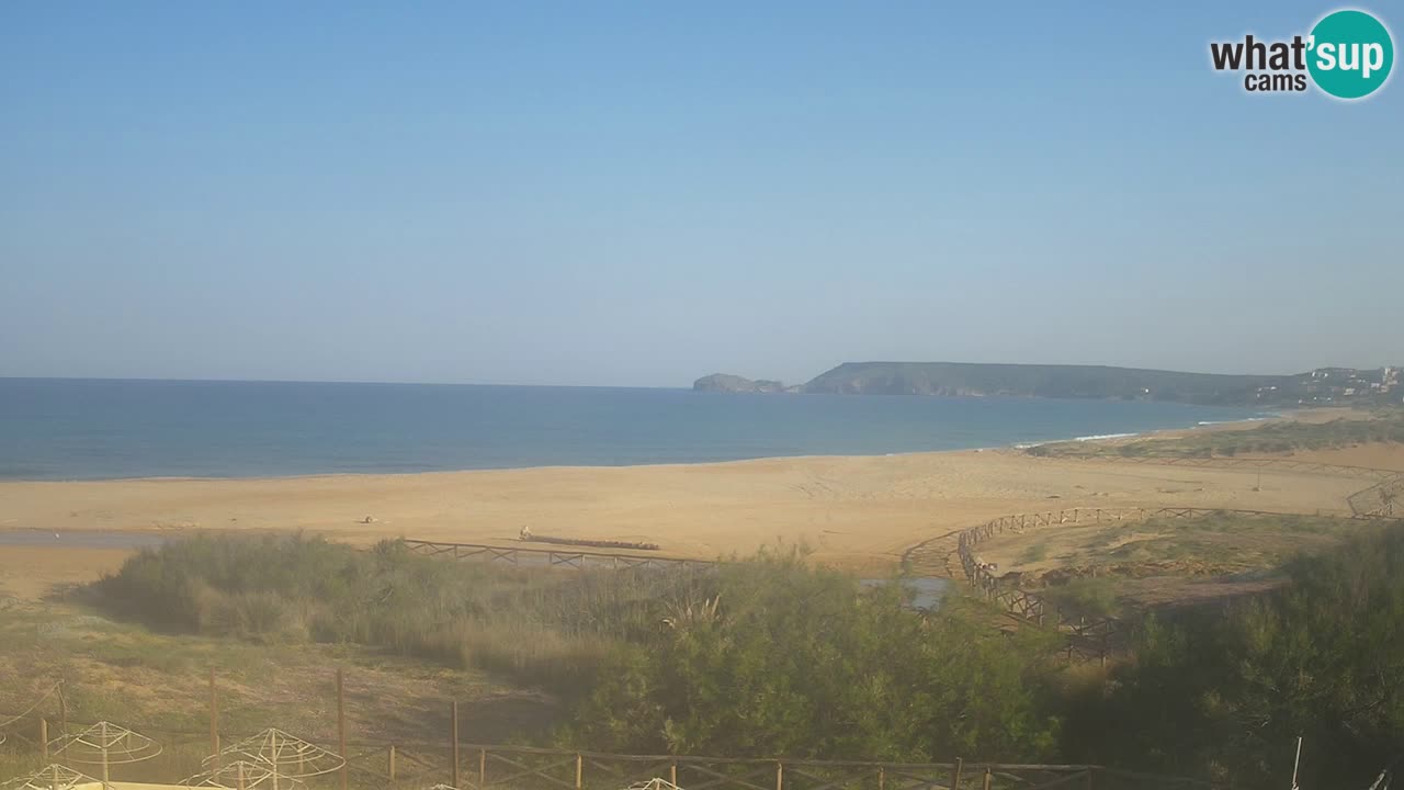 Webcam Torre dei Corsari – Liveblick auf den Strand von Punta Usai