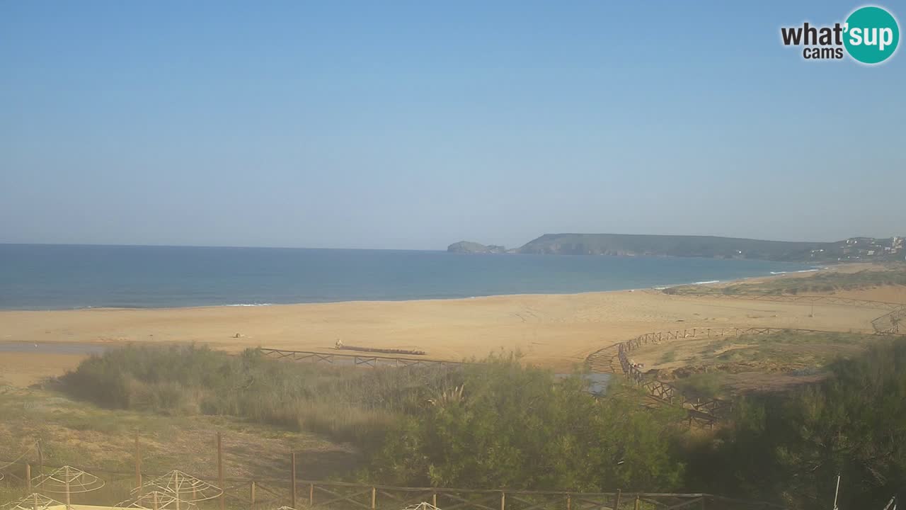 Webcam Torre dei Corsari – Vue en direct sur la plage depuis Punta Usai