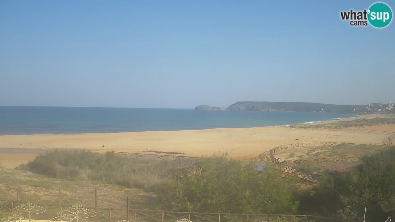 Webcam Torre dei Corsari – Live Beach View from Punta Usai