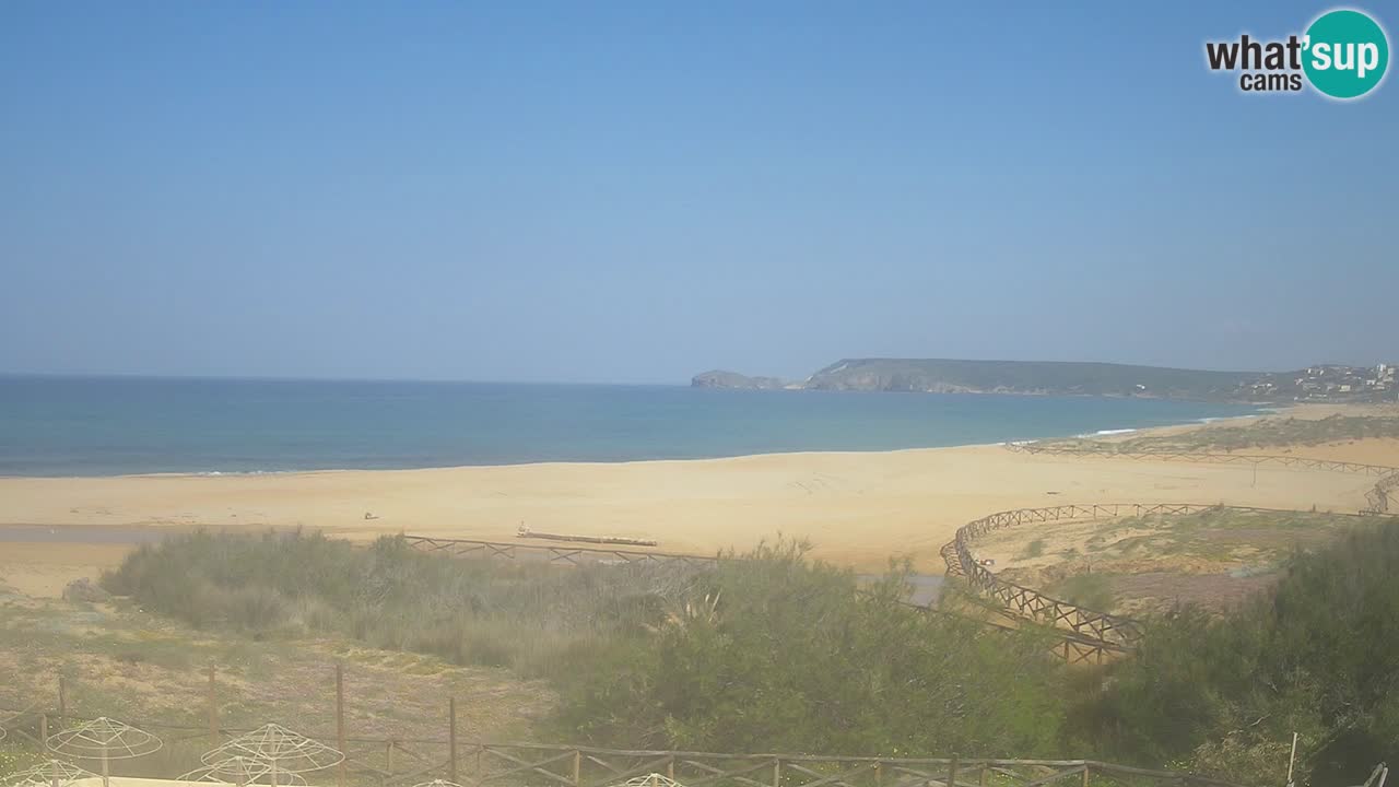 Webcam Torre dei Corsari – Liveblick auf den Strand von Punta Usai
