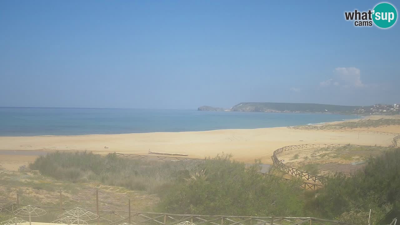 Webcam Torre dei Corsari – Vue en direct sur la plage depuis Punta Usai