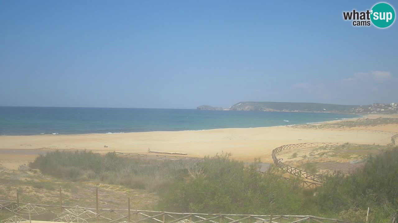 Webcam Torre dei Corsari – Live Beach View from Punta Usai