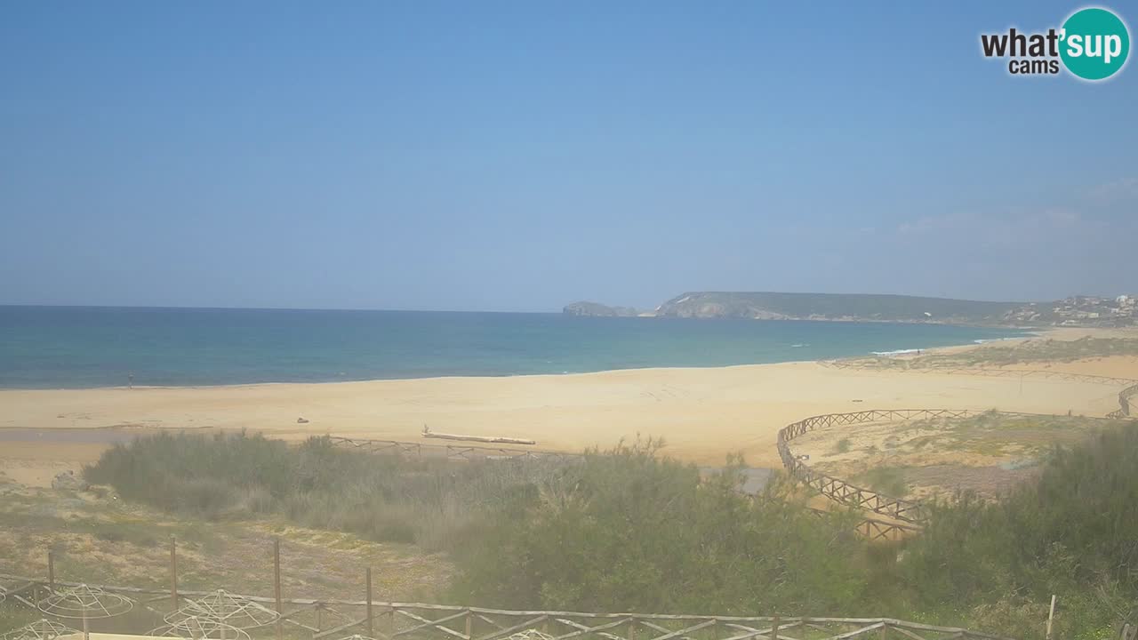Webcam Torre dei Corsari – Live Beach View from Punta Usai