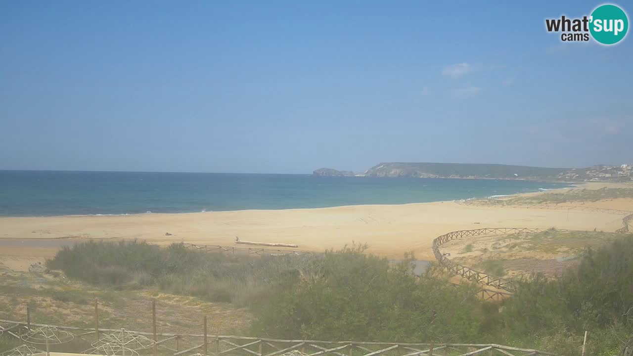 Webcam Torre dei Corsari – Live Beach View from Punta Usai
