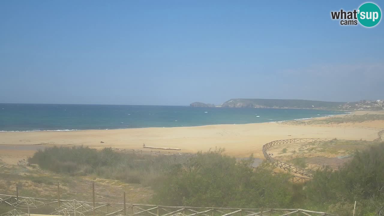 Webcam Torre dei Corsari – Live Beach View from Punta Usai