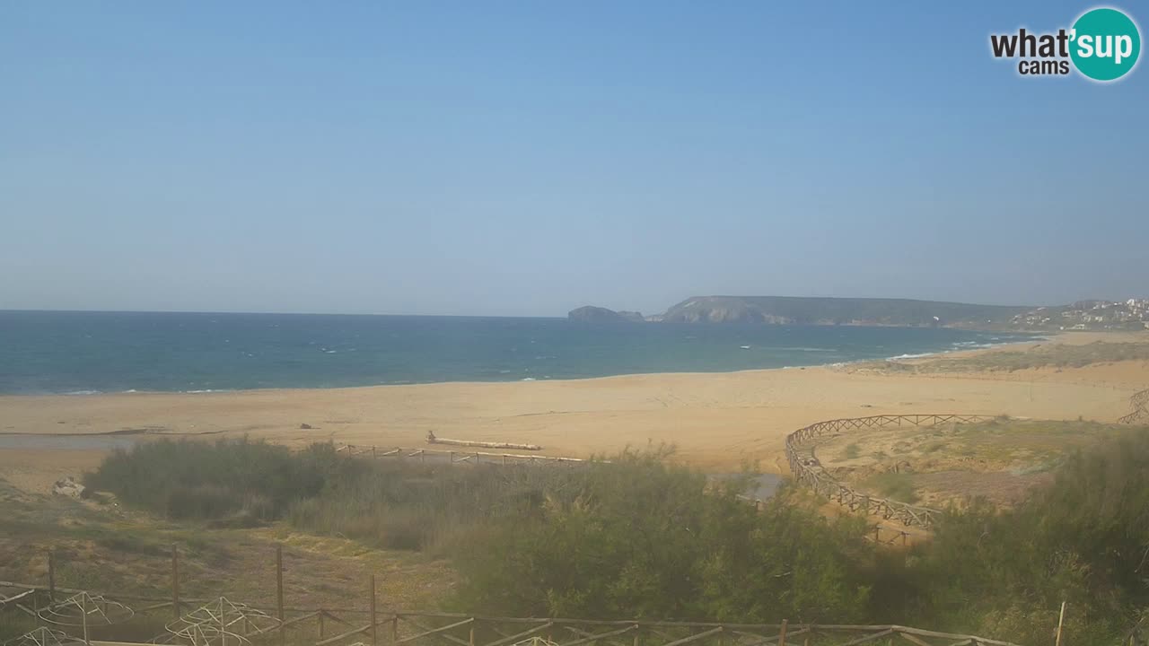 Cámara web Torre dei Corsari – Vista en directo de la playa desde Punta Usai