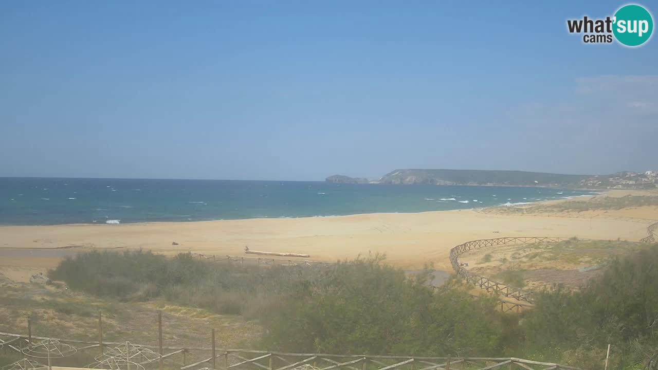 Webcam Torre dei Corsari – Vue en direct sur la plage depuis Punta Usai