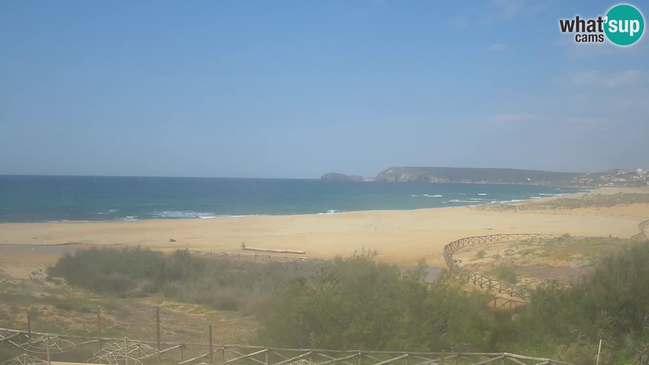 Webcam Torre dei Corsari – Liveblick auf den Strand von Punta Usai