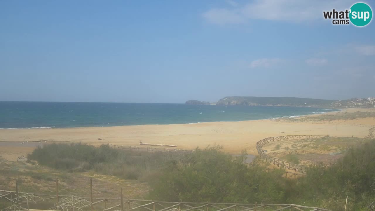 Webcam Torre dei Corsari – Liveblick auf den Strand von Punta Usai