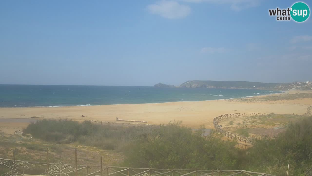 Webcam Torre dei Corsari – Vista live sulla spiaggia da Punta Usai