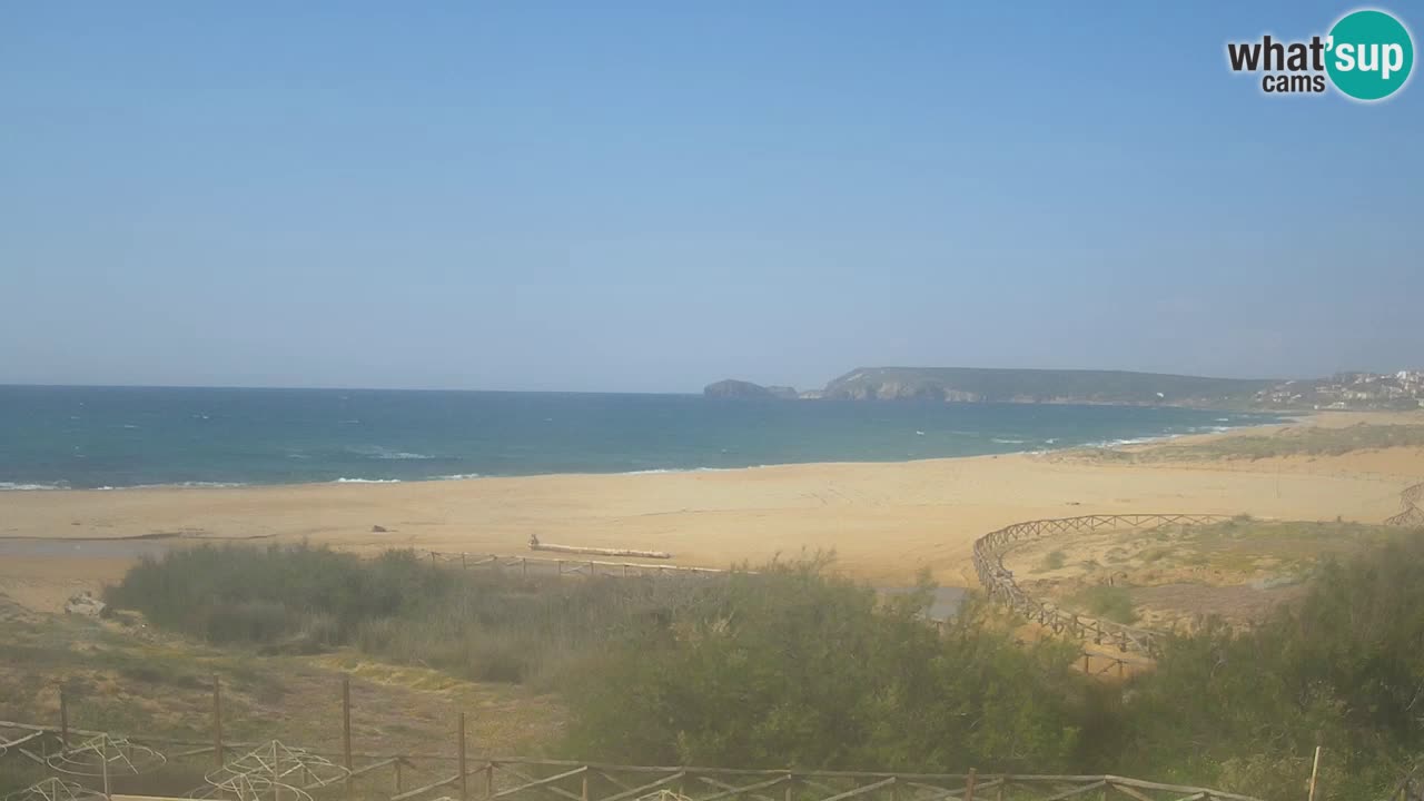 Webcam Torre dei Corsari – Live Beach View from Punta Usai