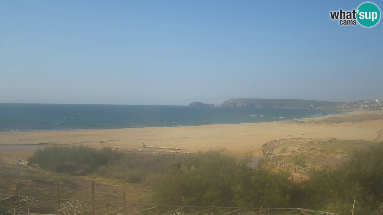 Webcam Torre dei Corsari – Vista live sulla spiaggia da Punta Usai