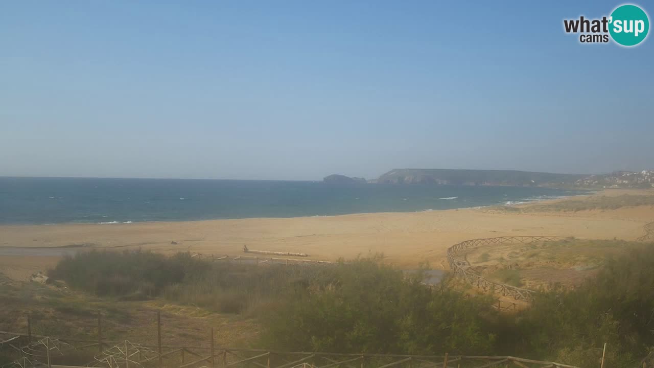 Webcam Torre dei Corsari – Liveblick auf den Strand von Punta Usai