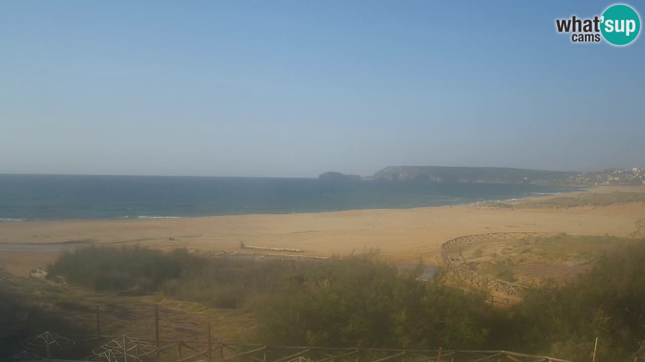 Webcam Torre dei Corsari – Liveblick auf den Strand von Punta Usai