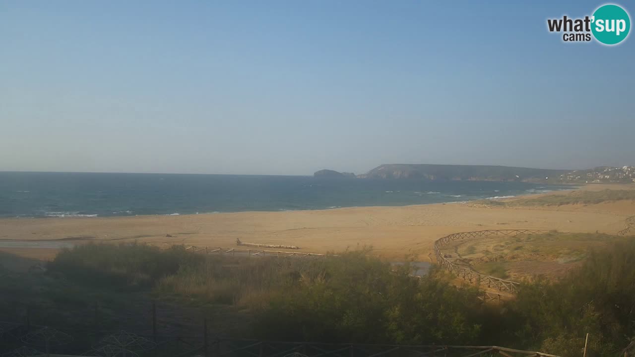 Webcam Torre dei Corsari – Vista live sulla spiaggia da Punta Usai