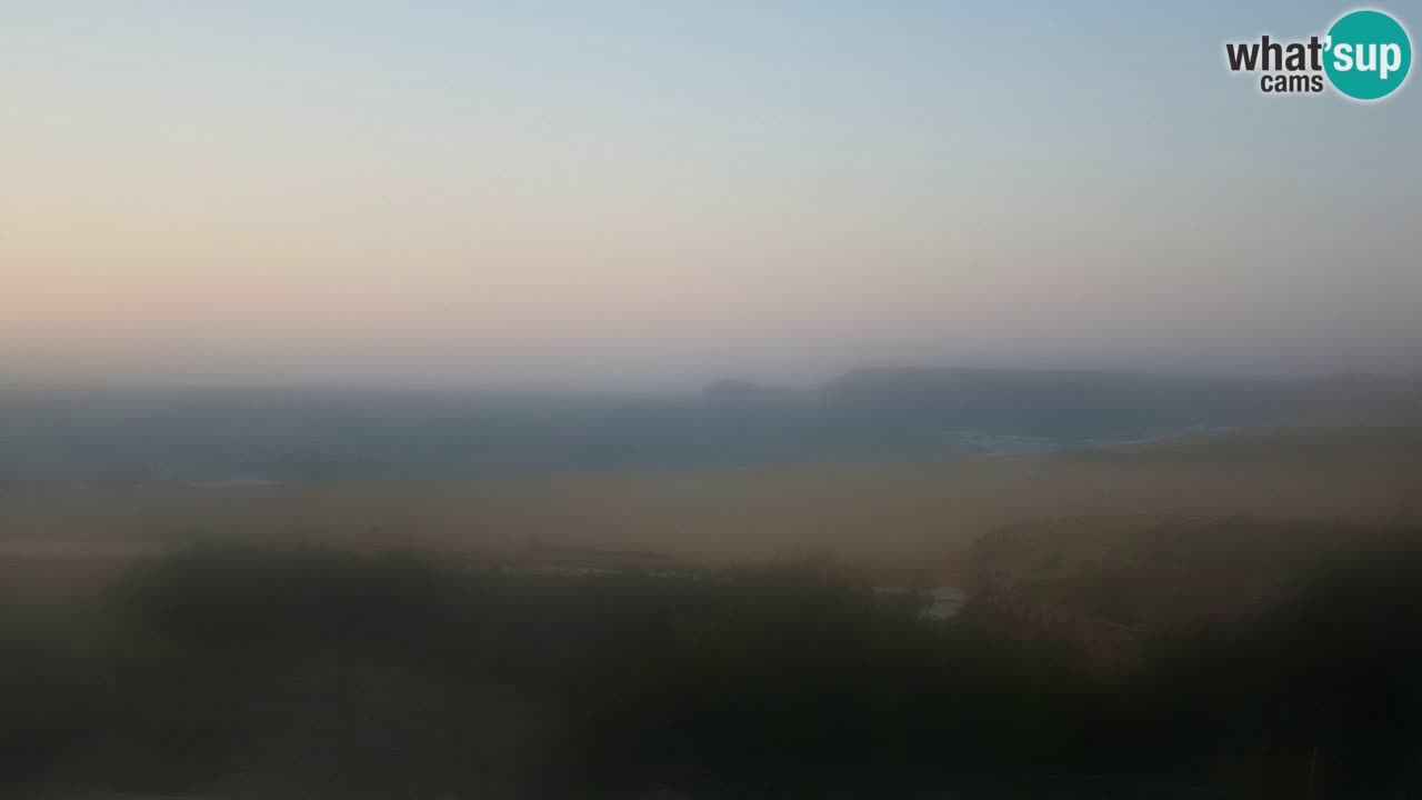 Cámara web Torre dei Corsari – Vista en directo de la playa desde Punta Usai