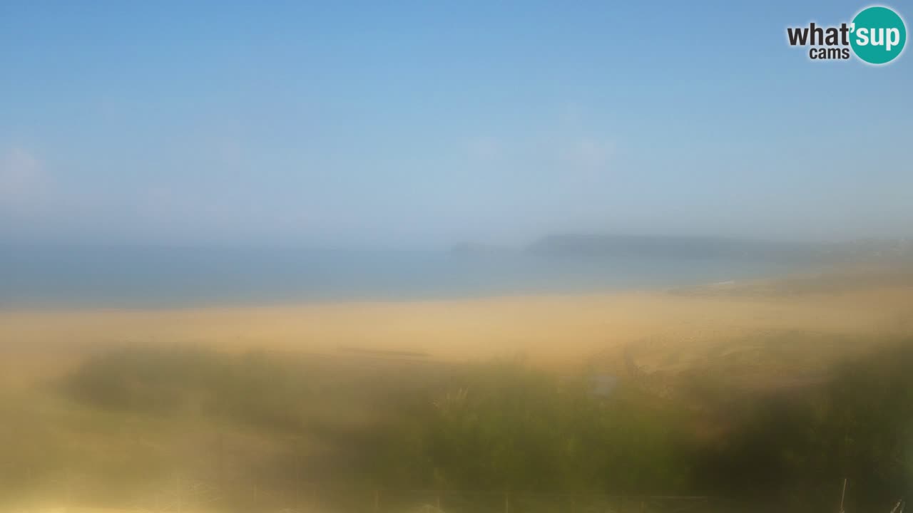 Webcam Torre dei Corsari – Liveblick auf den Strand von Punta Usai