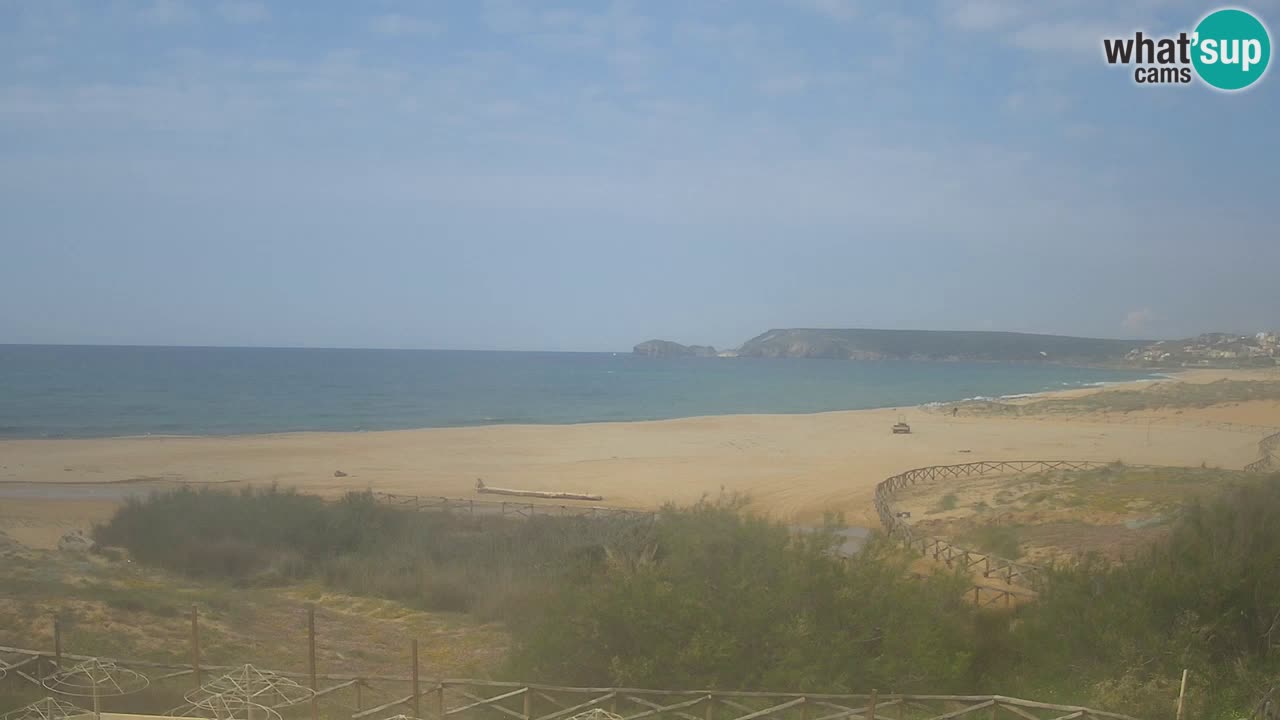 Webcam Torre dei Corsari – Vista live sulla spiaggia da Punta Usai