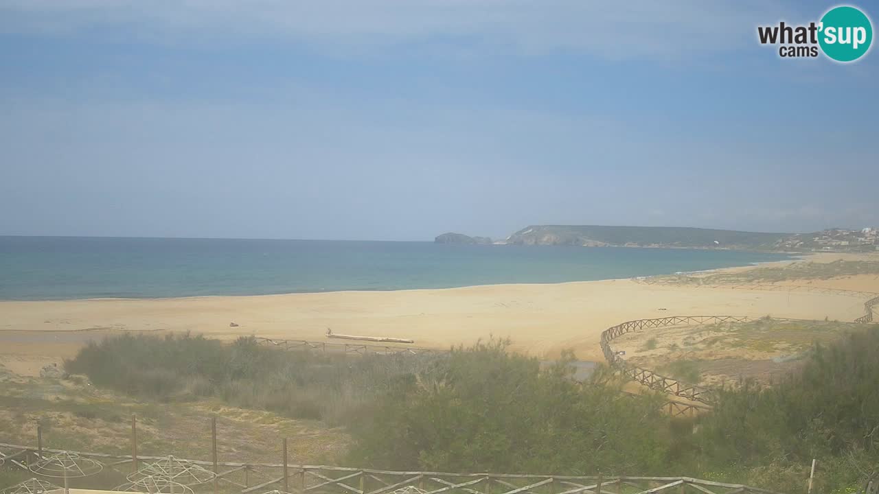 Webcam Torre dei Corsari – Live Beach View from Punta Usai