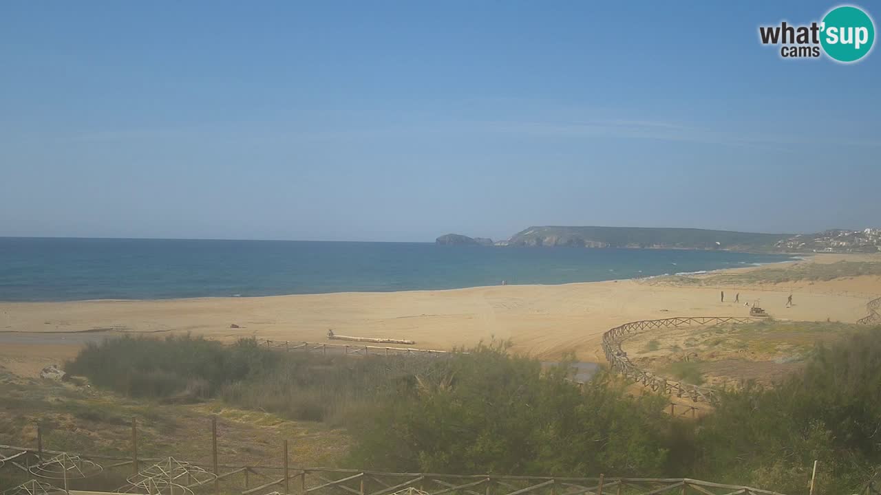 Cámara web Torre dei Corsari – Vista en directo de la playa desde Punta Usai