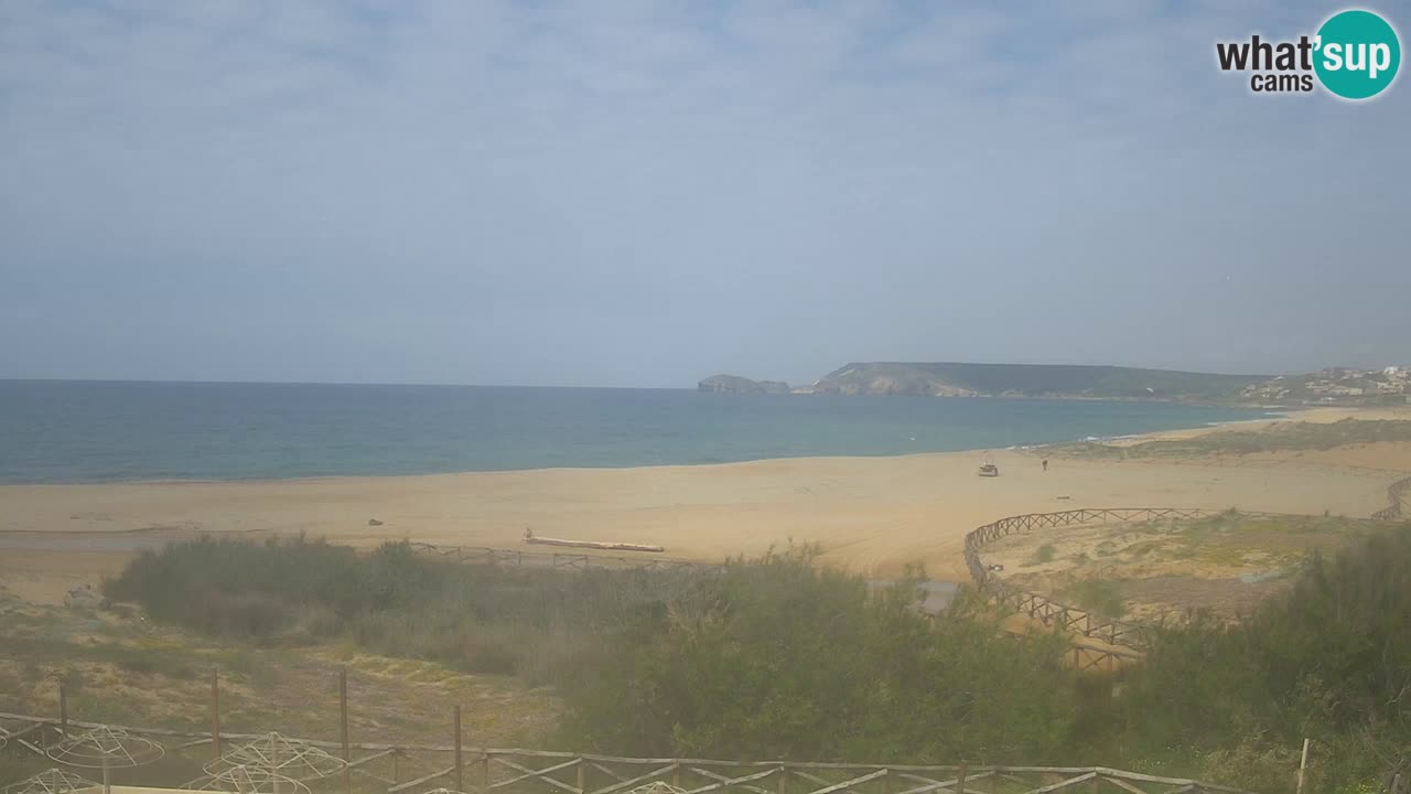 Webcam Torre dei Corsari – Vue en direct sur la plage depuis Punta Usai