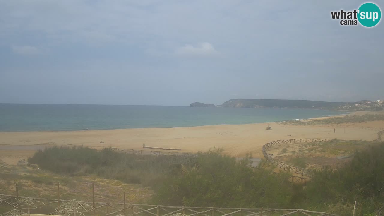 Webcam Torre dei Corsari – Live Beach View from Punta Usai
