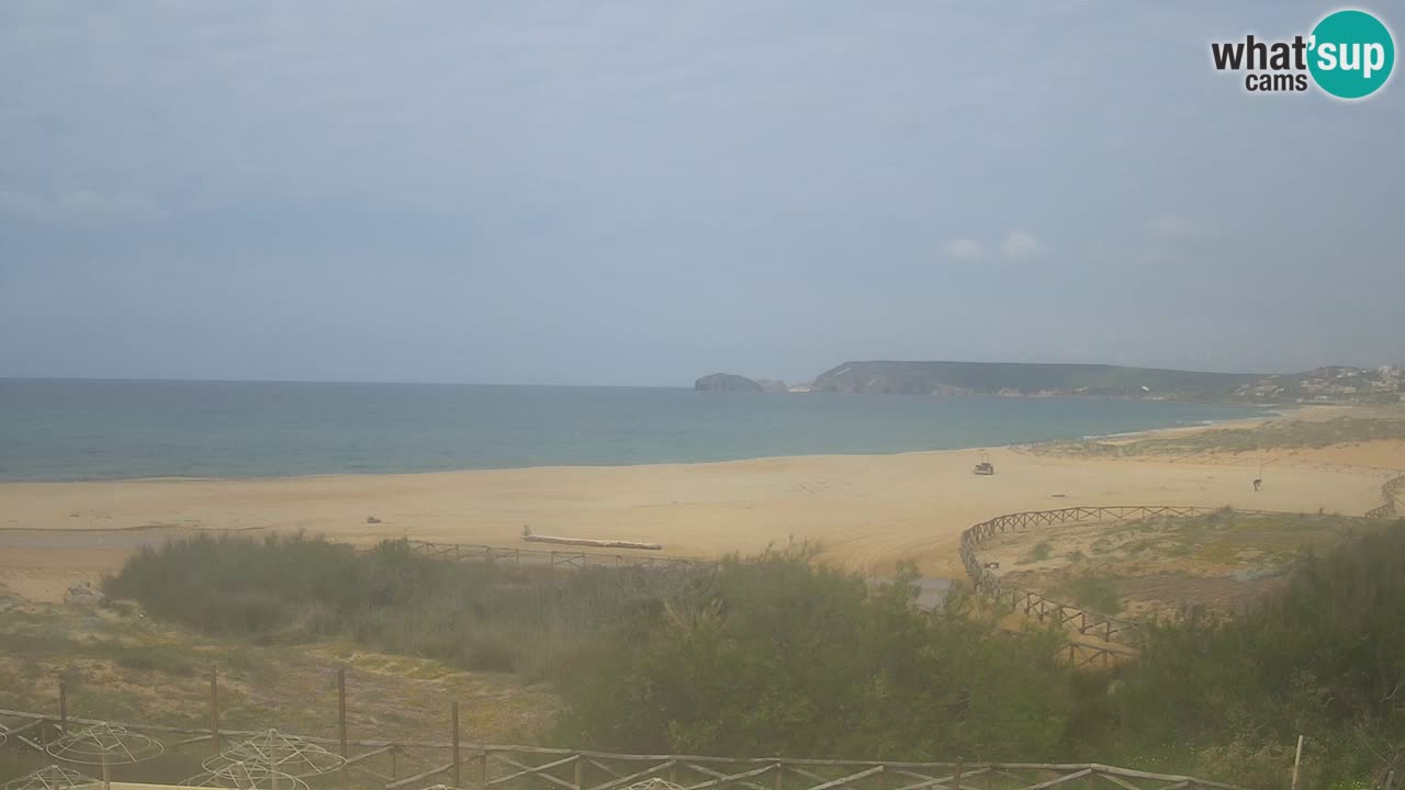 Webcam Torre dei Corsari – Live Beach View from Punta Usai