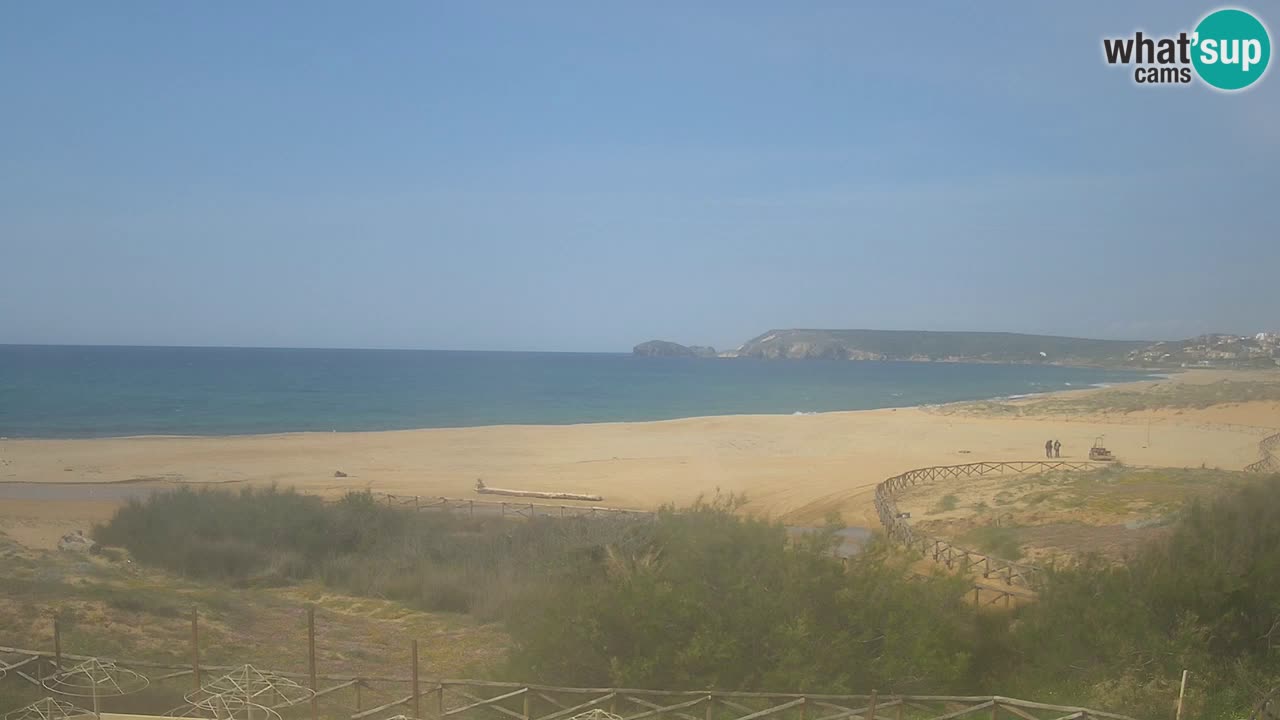 Webcam Torre dei Corsari – Live Beach View from Punta Usai