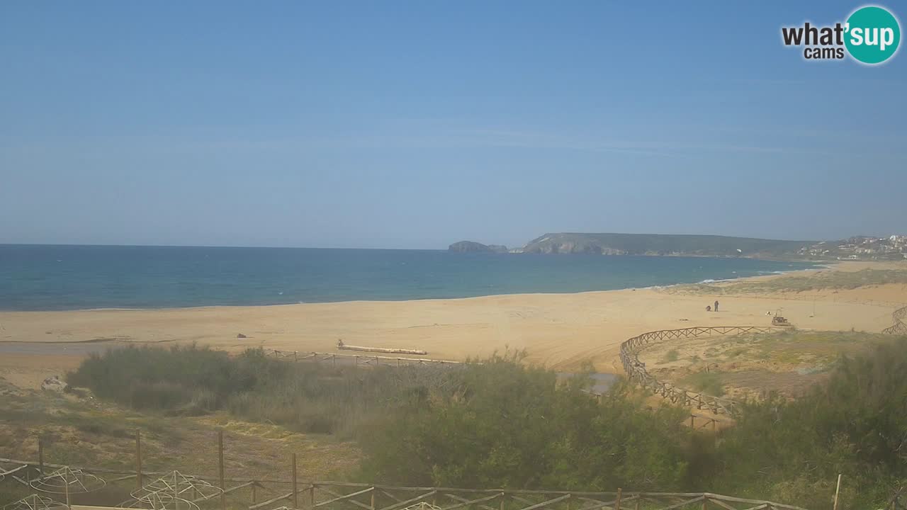 Webcam Torre dei Corsari – Live Beach View from Punta Usai