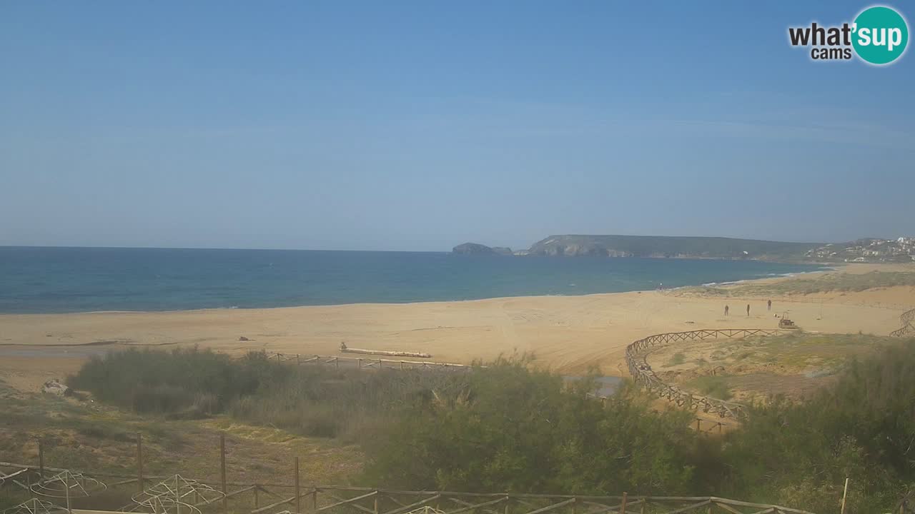 Webcam Torre dei Corsari – Live Beach View from Punta Usai