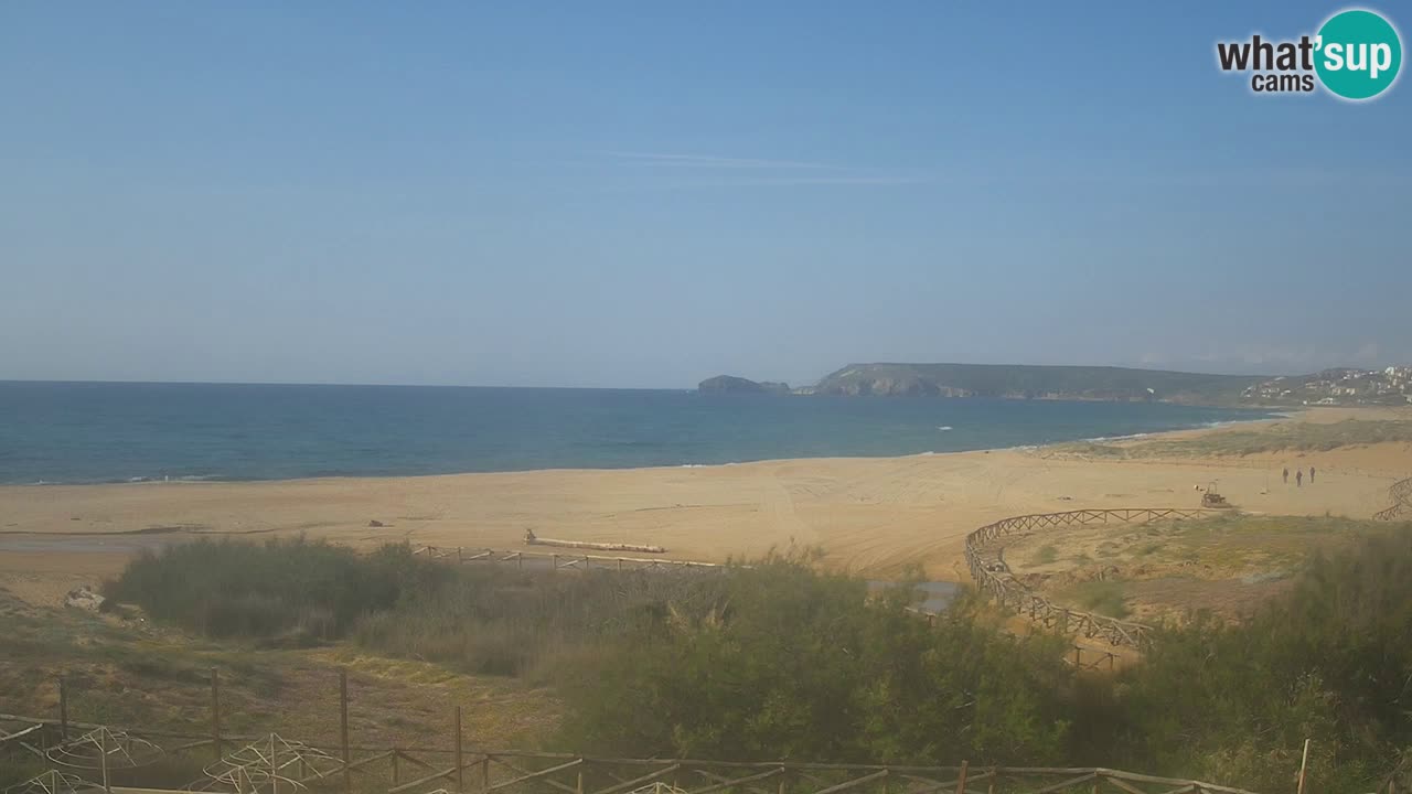 Webcam Torre dei Corsari – Vue en direct sur la plage depuis Punta Usai