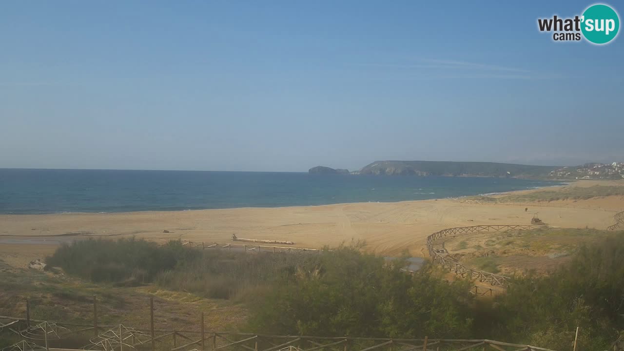 Spletna kamera Torre dei Corsari – Pogled v živo na plažo s Punta Usai