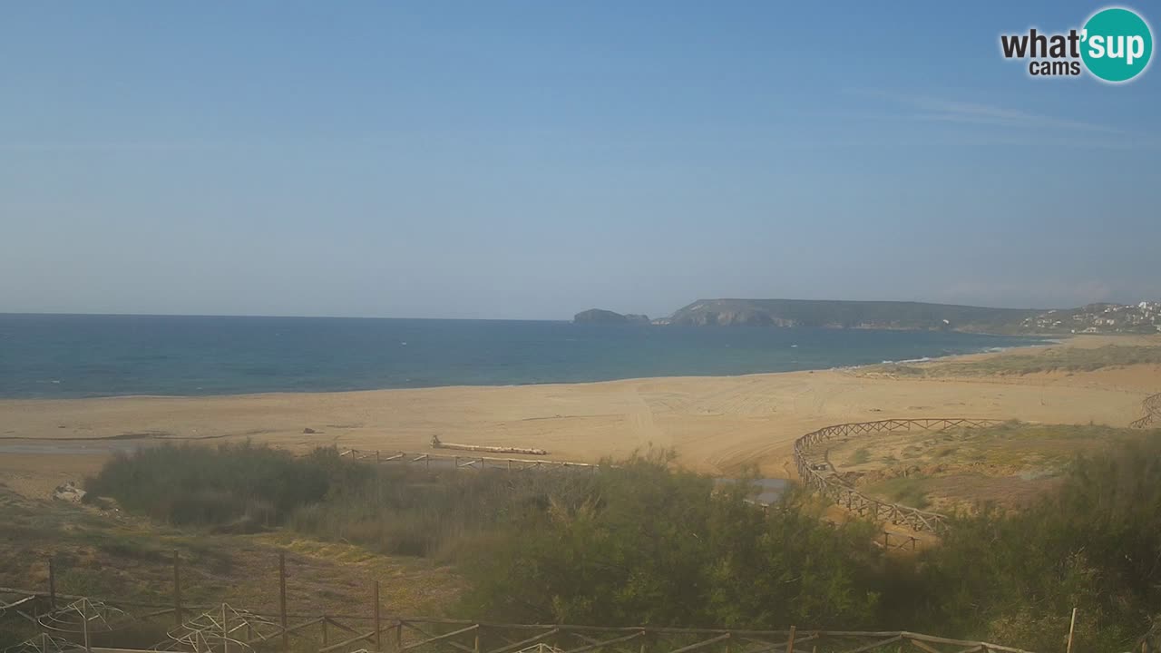 Webcam Torre dei Corsari – Liveblick auf den Strand von Punta Usai