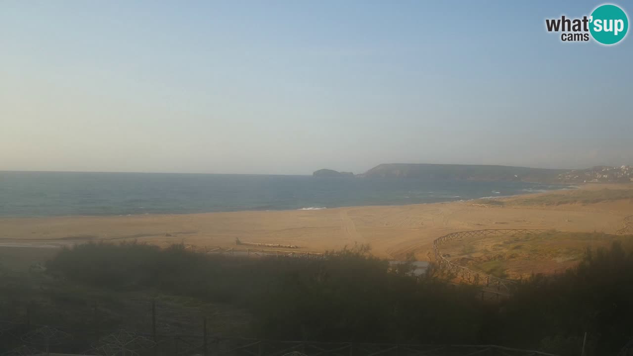 Cámara web Torre dei Corsari – Vista en directo de la playa desde Punta Usai