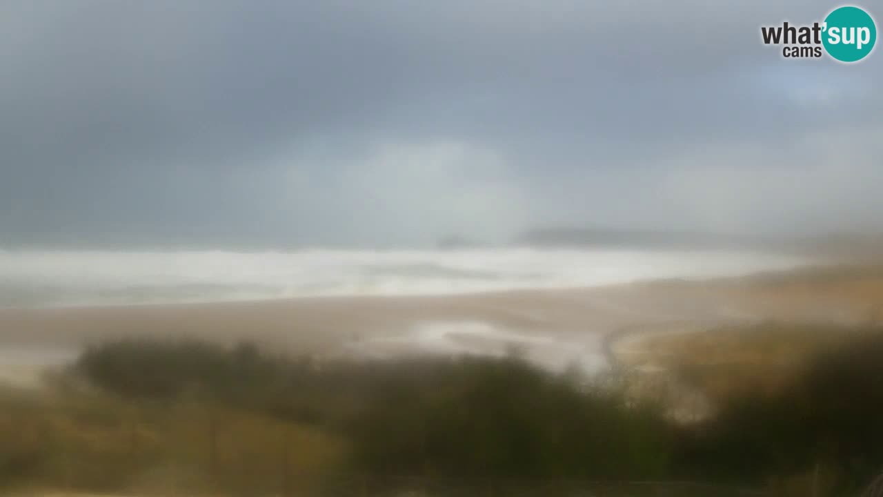 Cámara web Torre dei Corsari – Vista en directo de la playa desde Punta Usai