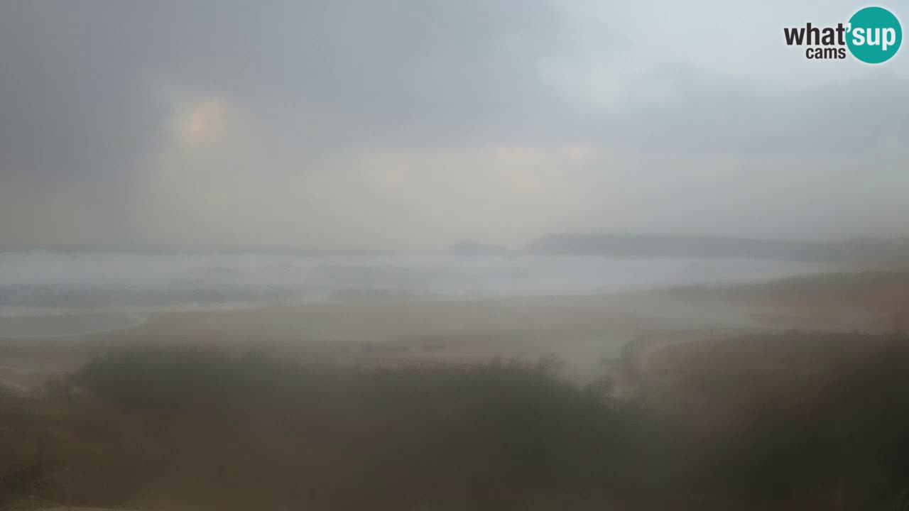 Webcam Torre dei Corsari – Vista live sulla spiaggia da Punta Usai