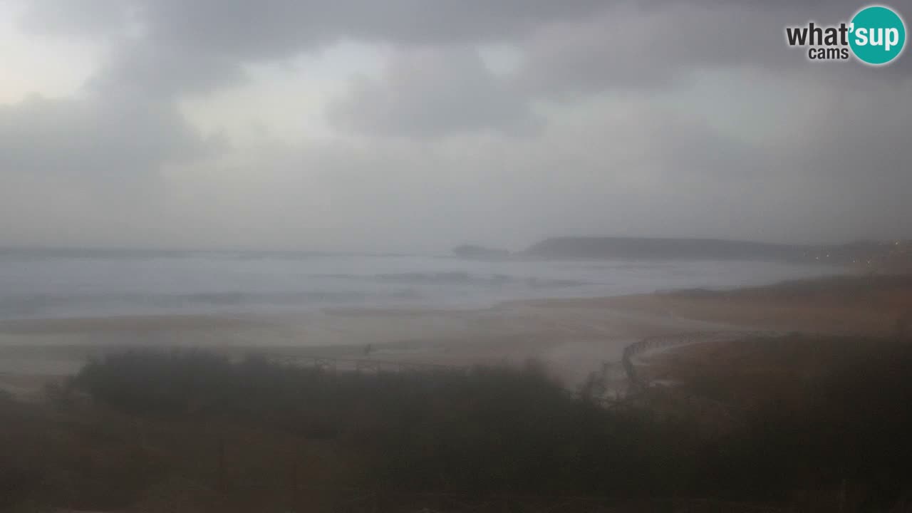 Webcam Torre dei Corsari – Liveblick auf den Strand von Punta Usai